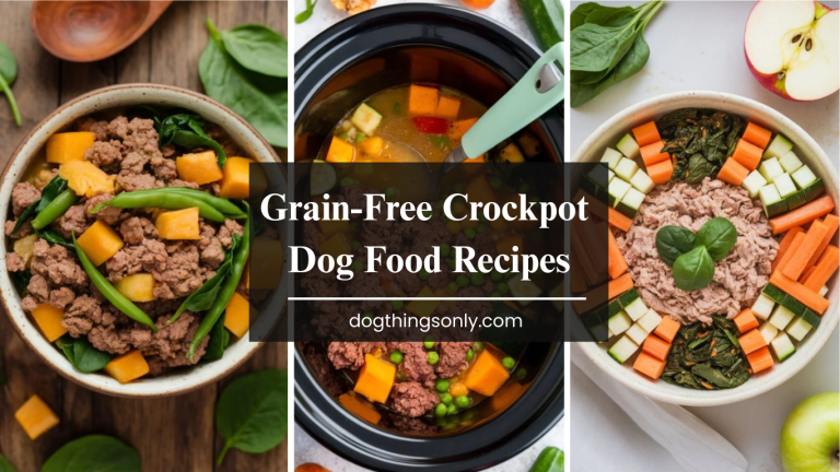 Grain-Free Crockpot Dog Food Recipes