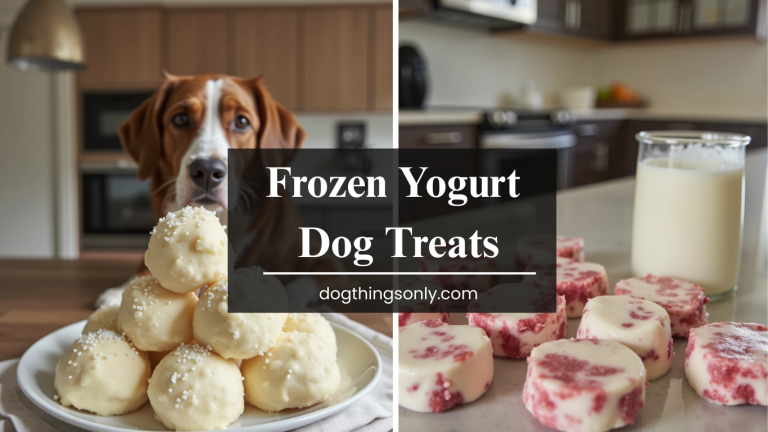 Frozen Yogurt Dog Treats