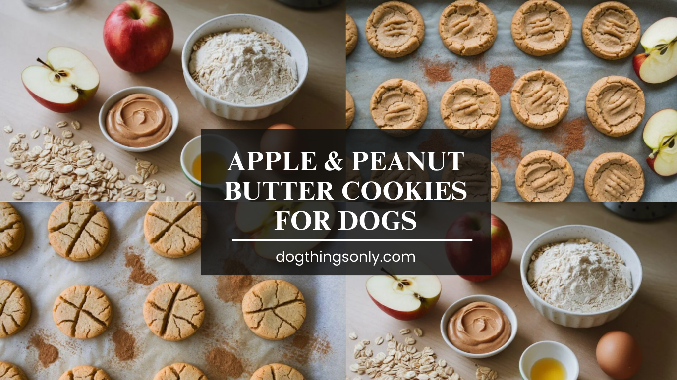 Picture of Apple & Peanut Butter Cookies For Dogs: Sweet and Savory