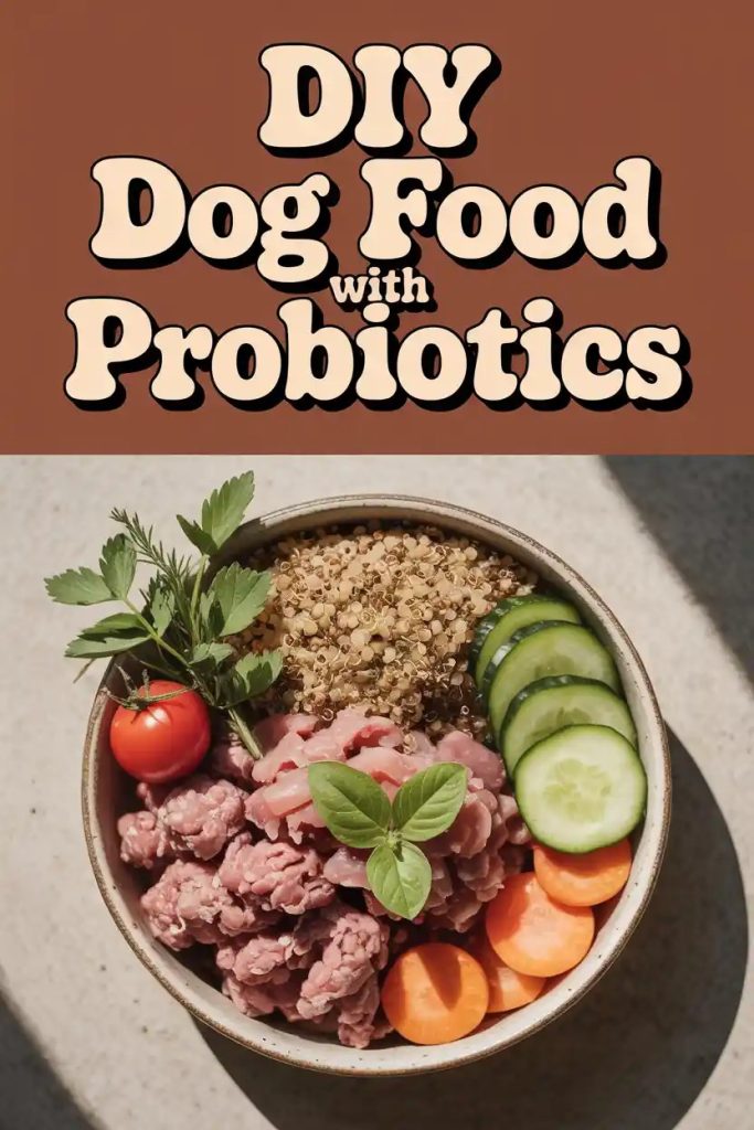 Dog Food with Natural Probiotics
