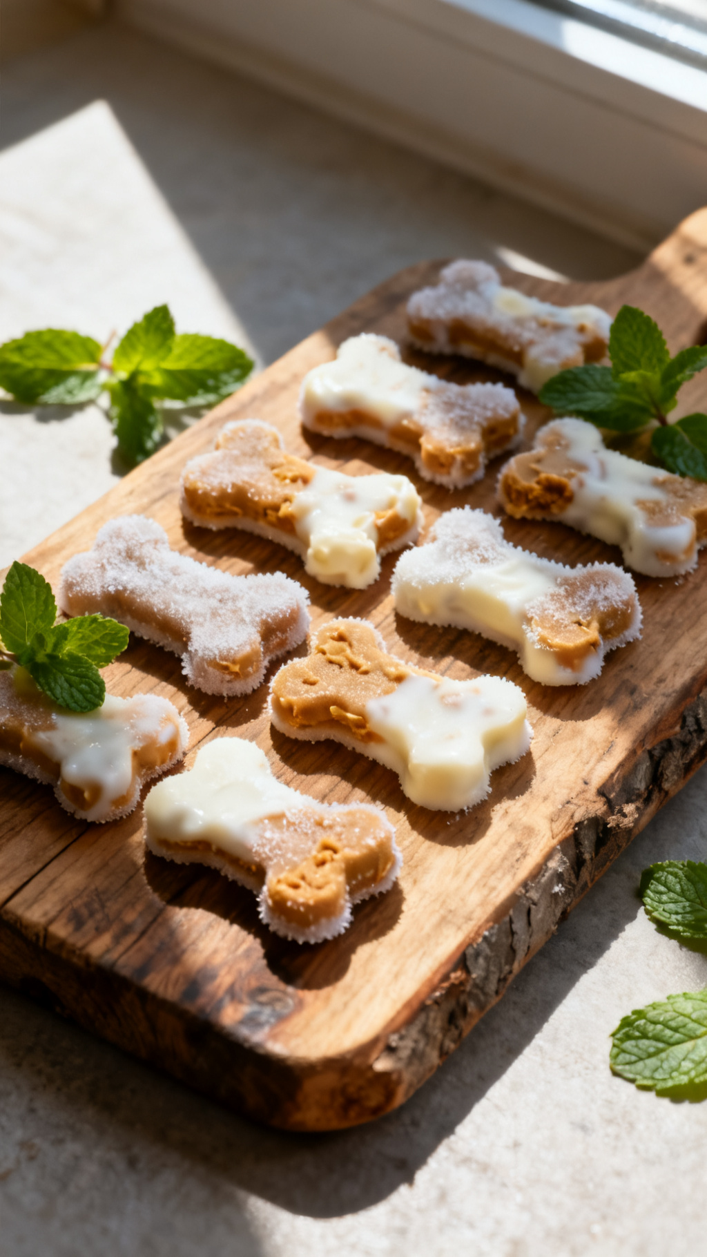 Frozen Peanut Butter & Yogurt Treats: A Cool Dog Snack for Hot Days