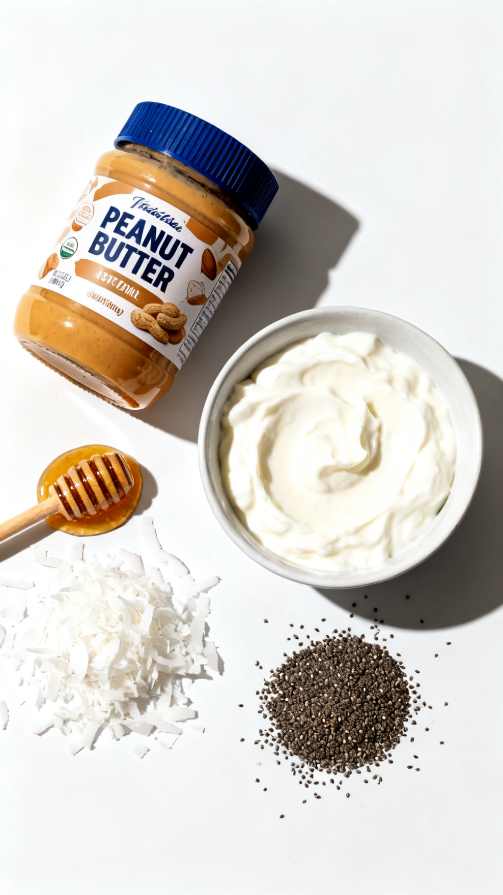 Frozen Peanut Butter & Yogurt Treats: A Cool Dog Snack for Hot Days — ingredients